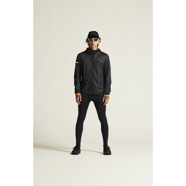 Craft PRO Hydro Lightweight Jacket – Geacă de alergare impermeabilă ultraușoară - Negru (999000)