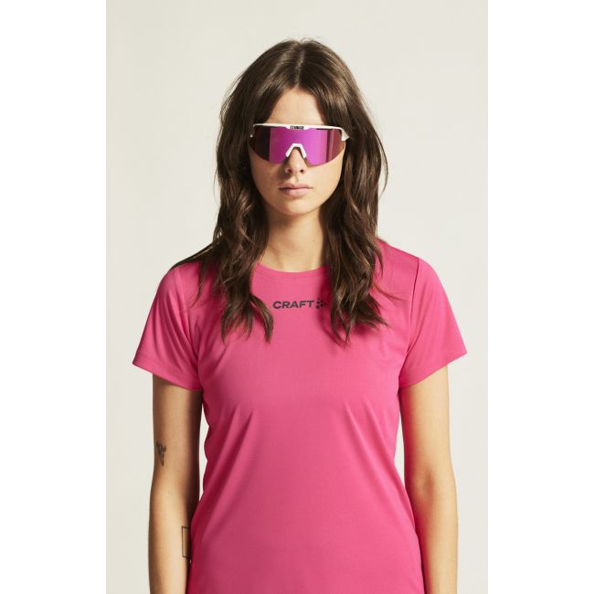 Craft CORE Essence SS Tee 2 W – Tricou de antrenament - Roz (738000)
