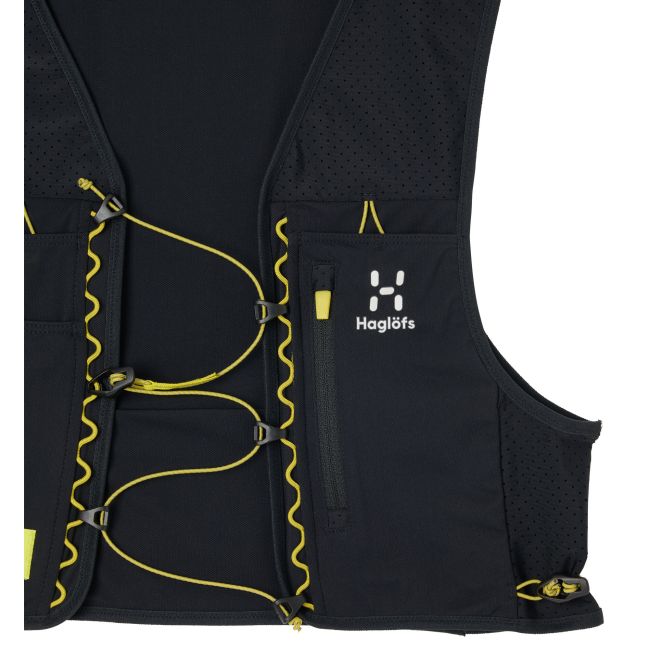 Haglöfs L.I.M Intense Trail Running Vest – Vestă de alergare trail minimalistă - Negru True Black