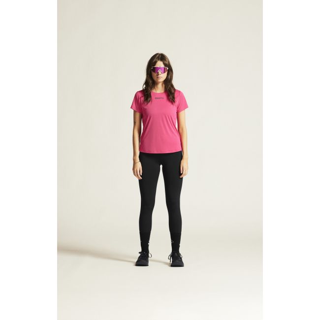 Craft CORE Essence SS Tee 2 W – Tricou de antrenament - Roz (738000)
