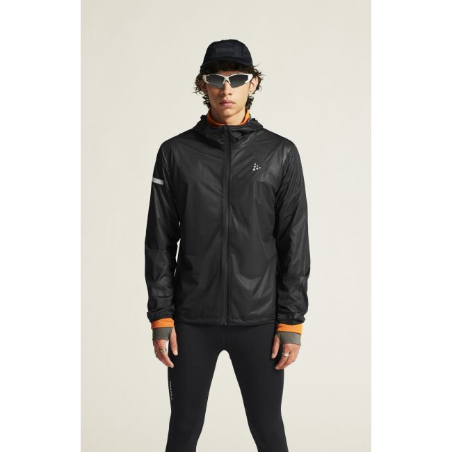 Craft PRO Hydro Lightweight Jacket – Geacă de alergare impermeabilă ultraușoară - Negru (999000)