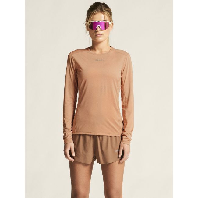 Craft ADV Essence LS Tee 2 W – Bluză tehnică cu mânecă lungă - Roz