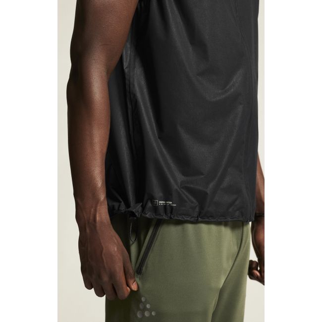 Craft PRO Hydro Lightweight Vest – Vestă de alergare impermeabilă ultraușoară - Negru