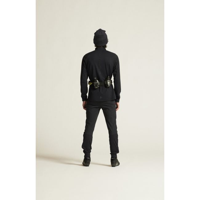 Craft PRO Nordic Race Wind Tights 2 – Colanți de concurs schi fond anti-vânt - Negru