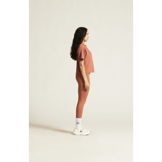Craft Collective Relaxed SS Tee W – Tricou lejer din bumbac - Roșu