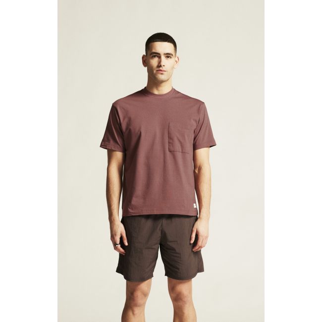 Craft Collective Relaxed SS Tee – Tricou lejer din bumbac - Roșu