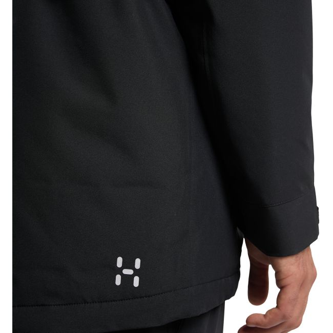 Haglöfs Salix PROOF Mimic Parka – Parka izolată impermeabilă - Negru True Black