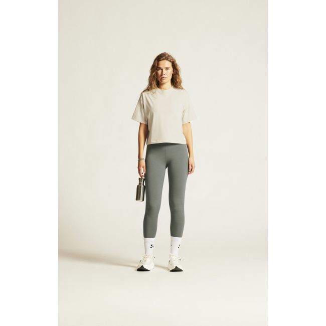 Craft Collective Relaxed SS Tee W – Tricou lejer din bumbac - Maro