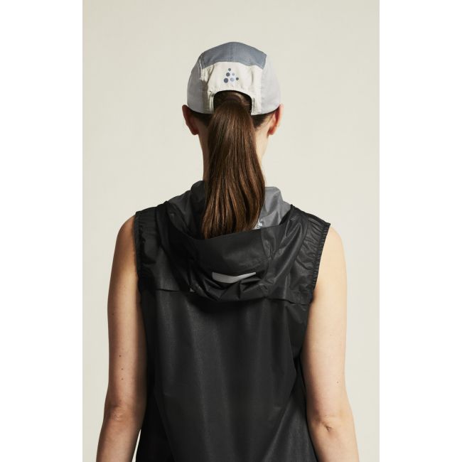 Craft PRO Hydro Lightweight Vest W – Vestă de alergare impermeabilă ultraușoară - Negru