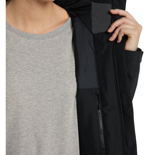 Haglöfs Salix PROOF Mimic Parka W – Parka izolată impermeabilă - Negru True Black