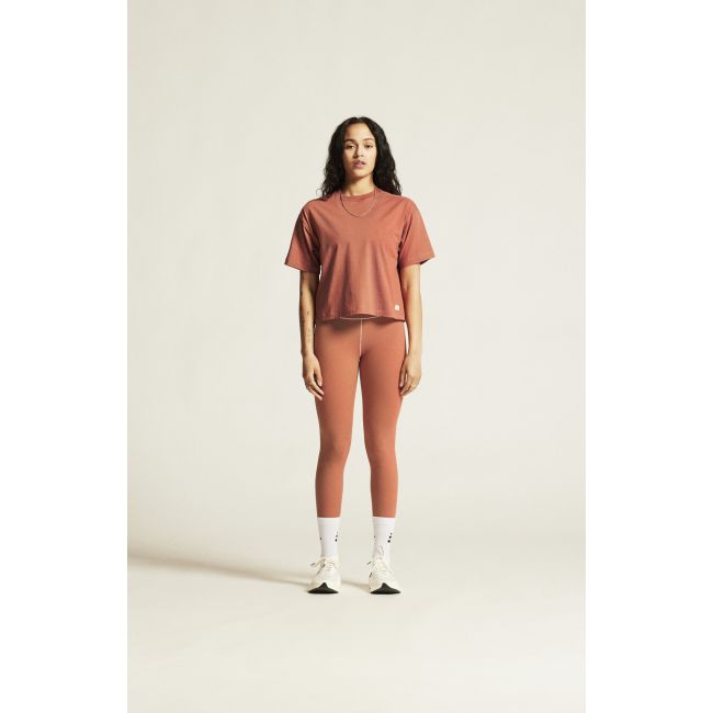 Craft Collective Relaxed SS Tee W – Tricou lejer din bumbac - Roșu