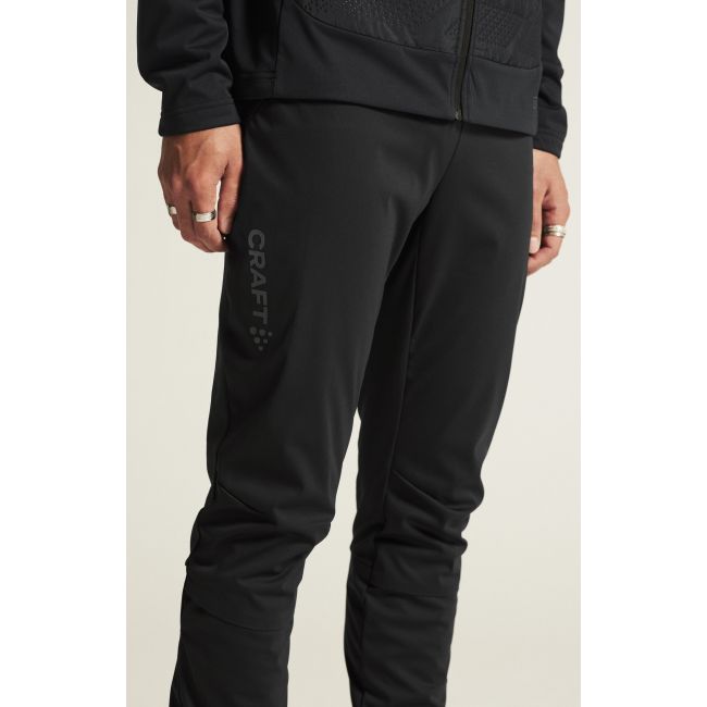 Craft PRO Nordic Race Wind Tights 2 – Colanți de concurs schi fond anti-vânt - Negru