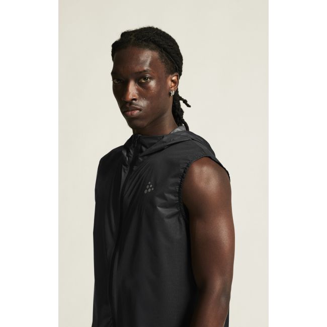 Craft PRO Hydro Lightweight Vest – Vestă de alergare impermeabilă ultraușoară - Negru