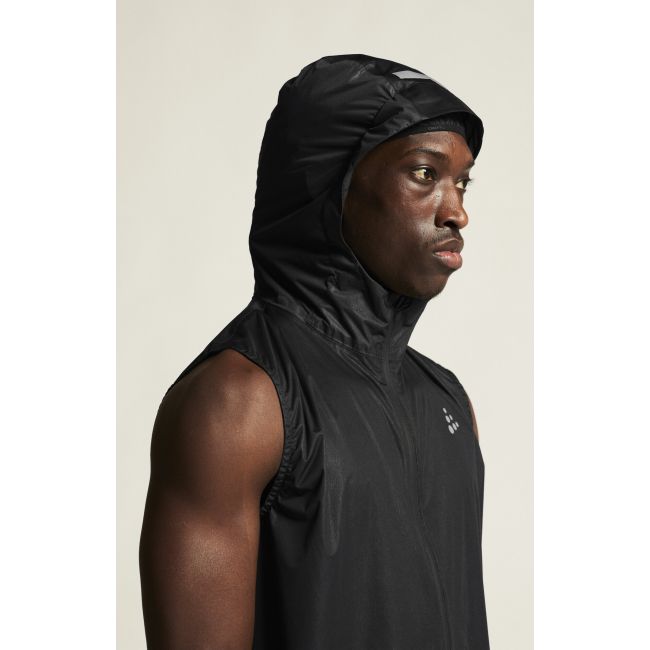 Craft PRO Hydro Lightweight Vest – Vestă de alergare impermeabilă ultraușoară - Negru