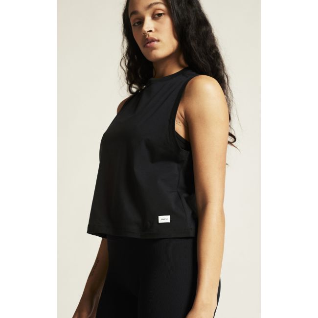 Craft Collective Relaxed SL Tee W – Maiou lejer din bumbac - Negru