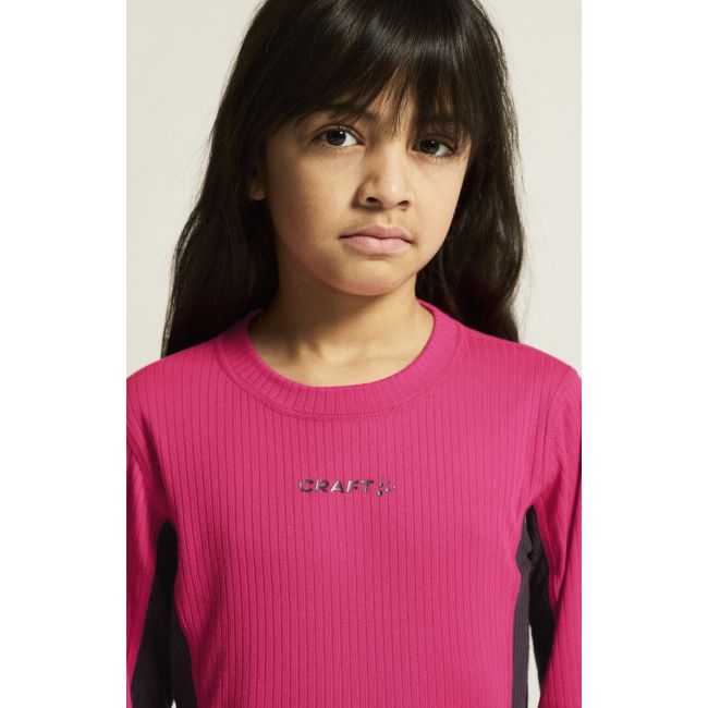 Craft Core Dry Baselayer Set Junior – Set strat de bază pentru copii - Roz