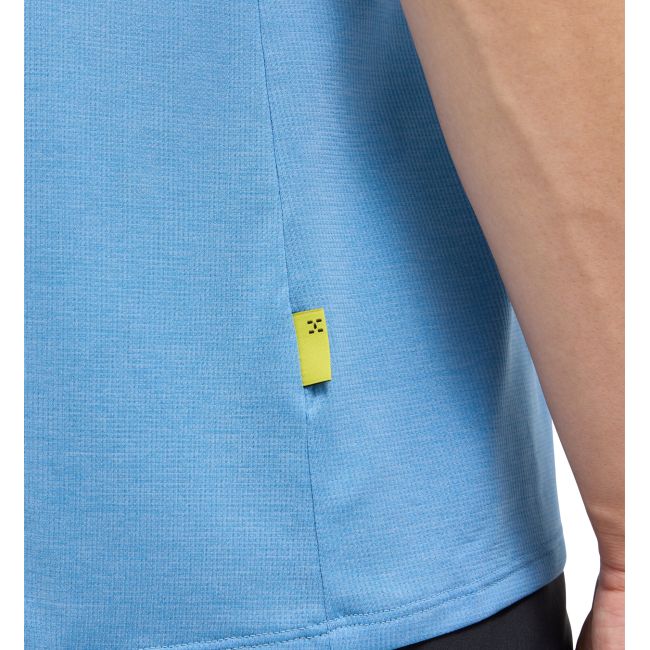 Haglöfs L.I.M Ridge Tee – Tricou tehnic ușor - Albastru deschis Sky Blue