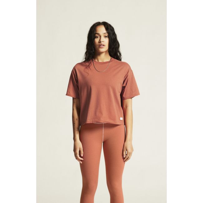 Craft Collective Relaxed SS Tee W – Tricou lejer din bumbac - Roșu