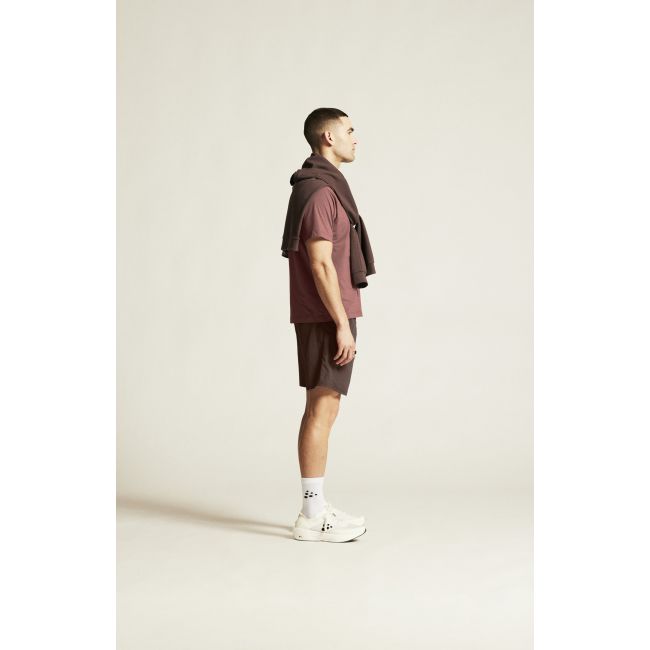 Craft Collective Relaxed SS Tee – Tricou lejer din bumbac - Roșu