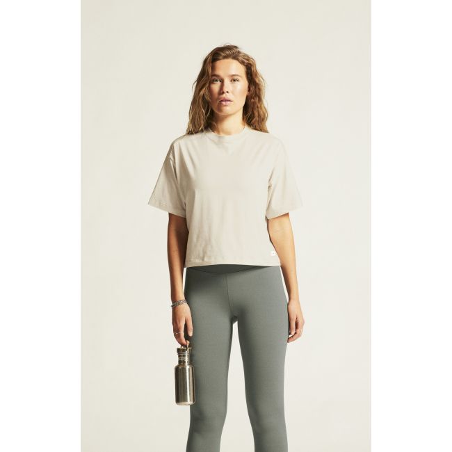 Craft Collective Relaxed SS Tee W – Tricou lejer din bumbac - Maro
