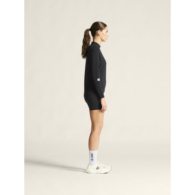 Craft Subz Jersey W – Bluză caldă de alergare - Negru