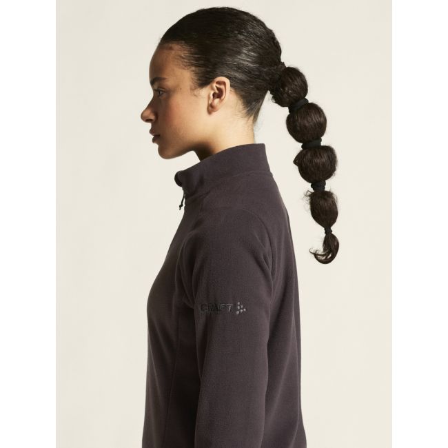 Craft Core Explore Fleece Midlayer W – Bluză microfleece cu fermoar scurt - Mov