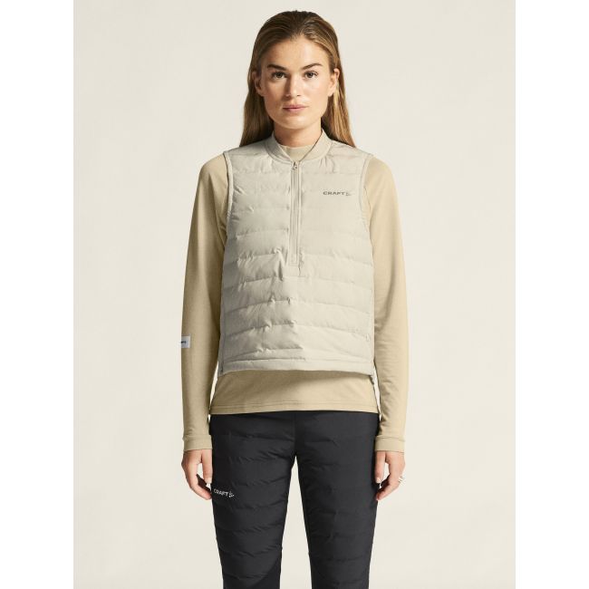 Craft Subz Vest 5 W – Vestă de alergare izolată popover - Bej