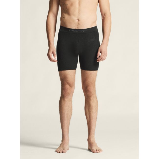 Craft Wool Seamless Boxer 6-INCH – Boxeri din lână merinos fără cusături - Negru