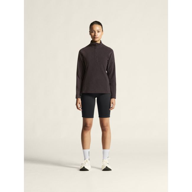 Craft Core Explore Fleece Midlayer W – Bluză microfleece cu fermoar scurt - Mov