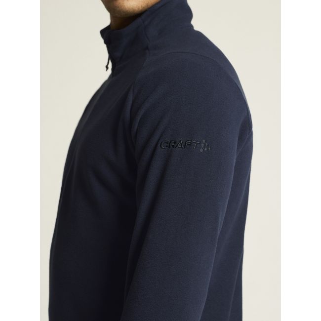 Craft Core Explore Fleece Midlayer – Bluză microfleece cu fermoar scurt - Albastru