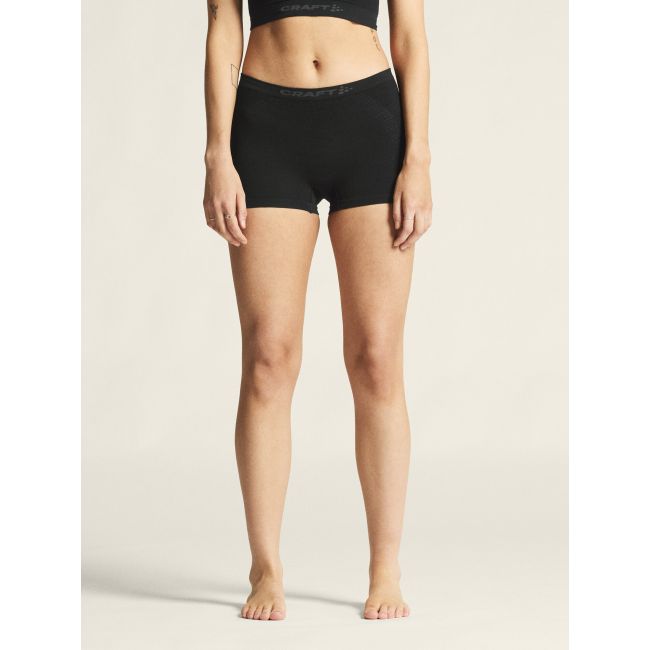 Craft Wool Seamless Boxer W – Boxeri din lână merinos fără cusături - Negru