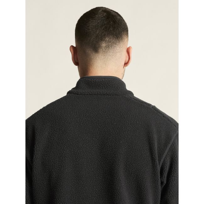 Craft Join Pile Fleece HZ – Bluză fleece pufos cu fermoar scurt - Negru