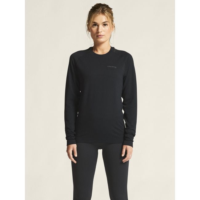 Craft Active Comfort LS 2 W – Bluză strat de bază - Negru
