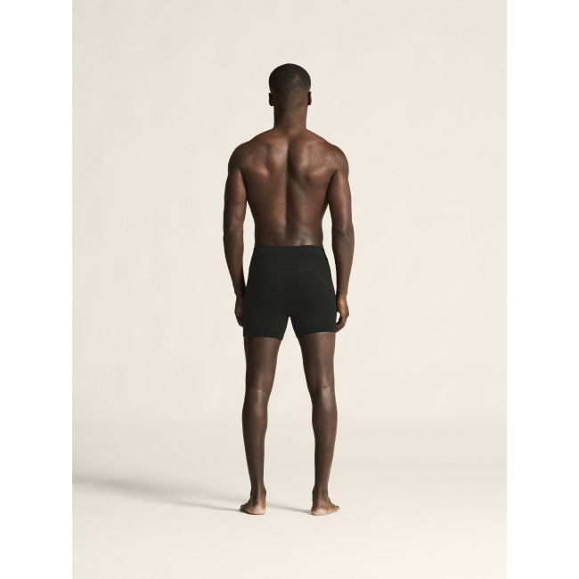 Craft Wool Seamless Boxer 3-INCH – Boxeri din lână merinos fără cusături - Negru