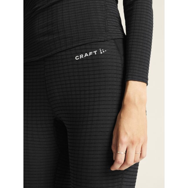 Craft Wool Extreme X Pants 2 W – Pantaloni strat de bază cu lână merinos - Negru
