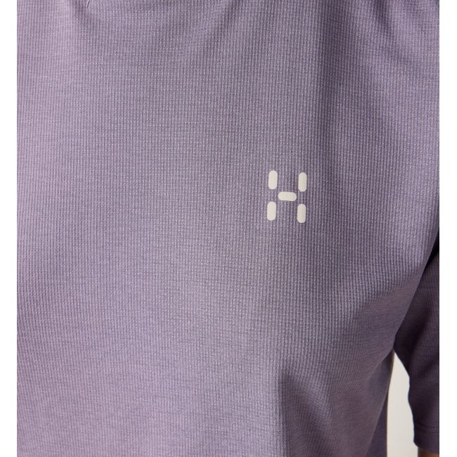Haglöfs L.I.M Ridge Tee W – Tricou tehnic ușor - Mov Purple Fog