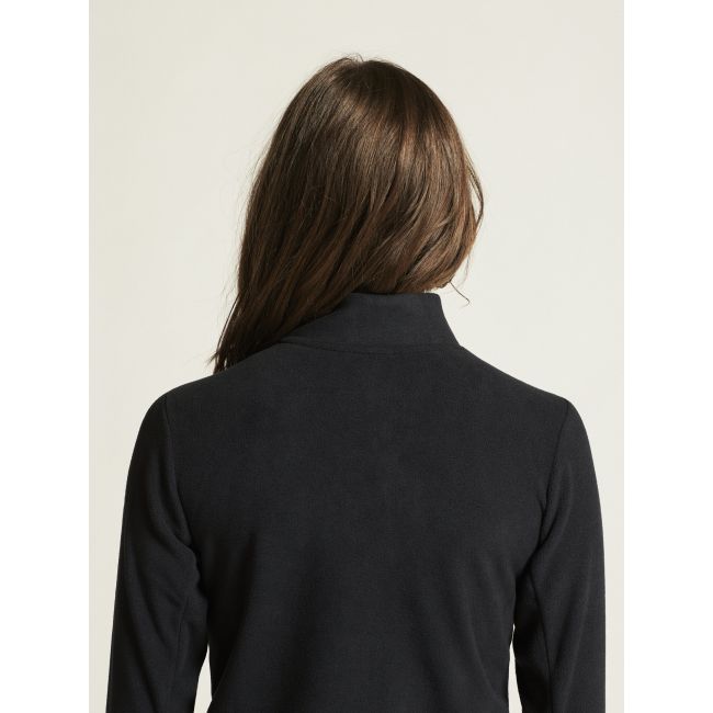 Craft Core Explore Fleece Midlayer W – Bluză microfleece cu fermoar scurt - Negru