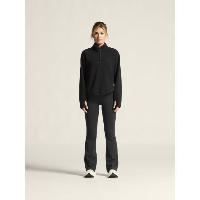 Craft Join Pile Fleece HZ W – Bluză fleece pufos cu fermoar scurt - Negru