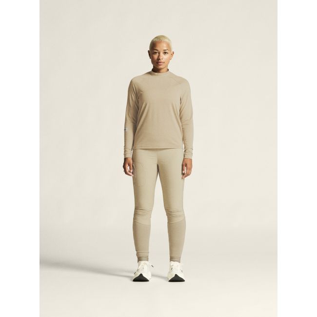 Craft Subz Light Tights W – Colanți cu față hidrofobă - Bej