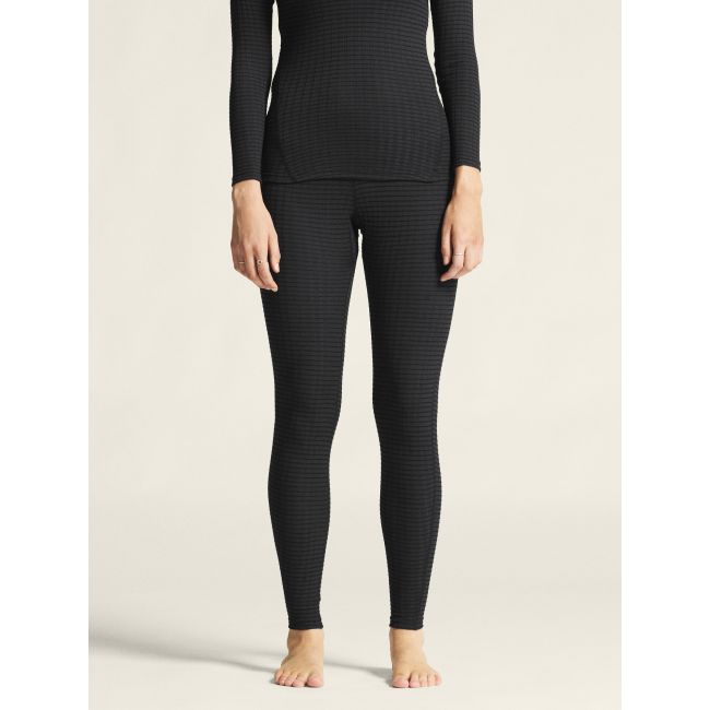 Craft Wool Extreme X Pants 2 W – Pantaloni strat de bază cu lână merinos - Negru