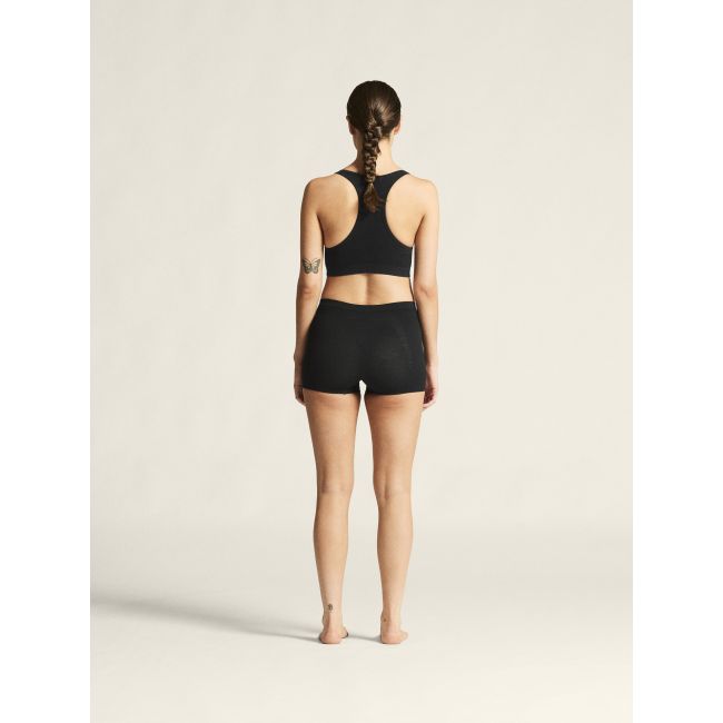 Craft Wool Seamless Boxer W – Boxeri din lână merinos fără cusături - Negru