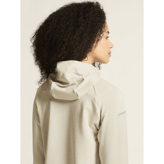 Craft Subz Light Hood Sweater W – Bluză hibridă cu glugă - Bej
