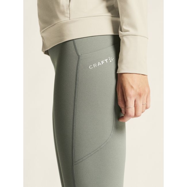 Craft ADV Essence Warm Tights 3 W – Colanți calzi de antrenament - Verde
