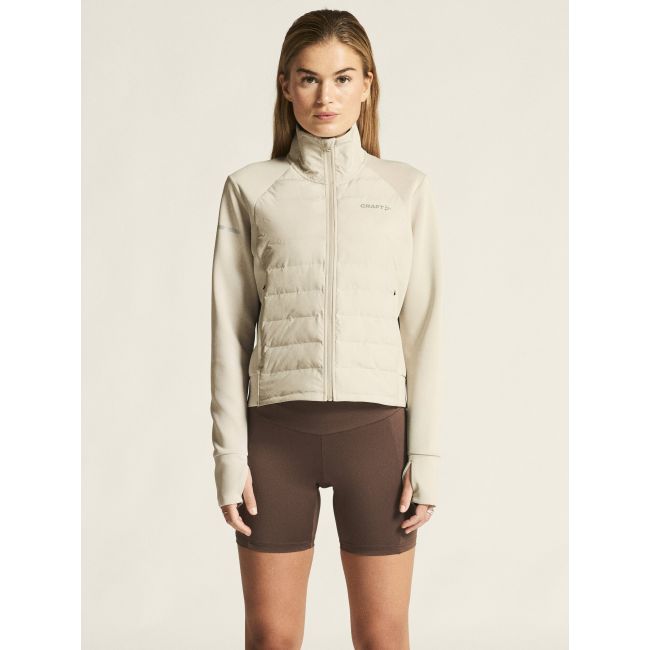 Craft Subz Jacket 4 W – Geacă de alergare izolată - Bej