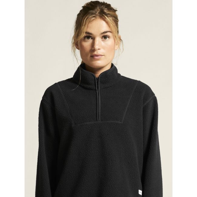 Craft Join Pile Fleece HZ W – Bluză fleece pufos cu fermoar scurt - Negru