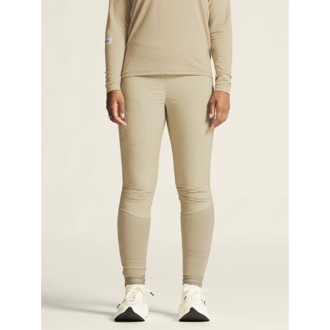 Craft Subz Light Tights W – Colanți cu față hidrofobă - Bej