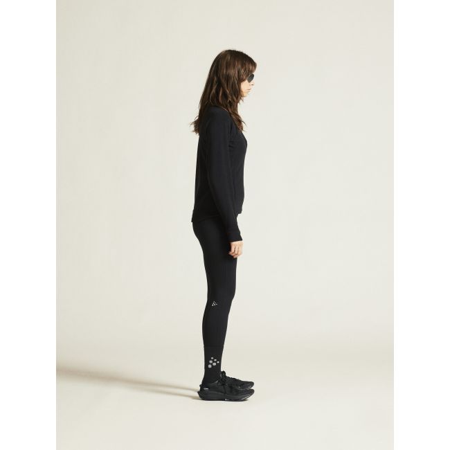 Craft Core Explore Fleece Midlayer W – Bluză microfleece cu fermoar scurt - Negru