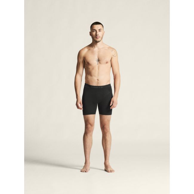 Craft Wool Seamless Boxer 6-INCH – Boxeri din lână merinos fără cusături - Negru