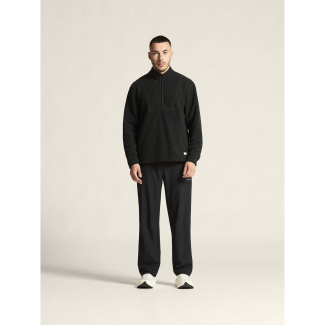Craft Join Pile Fleece HZ – Bluză fleece pufos cu fermoar scurt - Negru