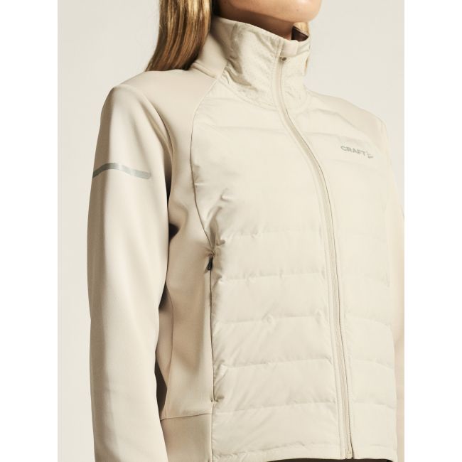 Craft Subz Jacket 4 W – Geacă de alergare izolată - Bej
